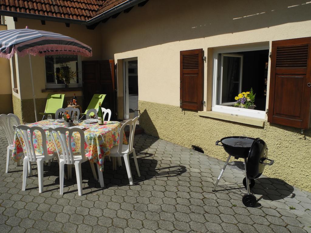 Au Pied Du Chateau Lichtenberg Kamer foto