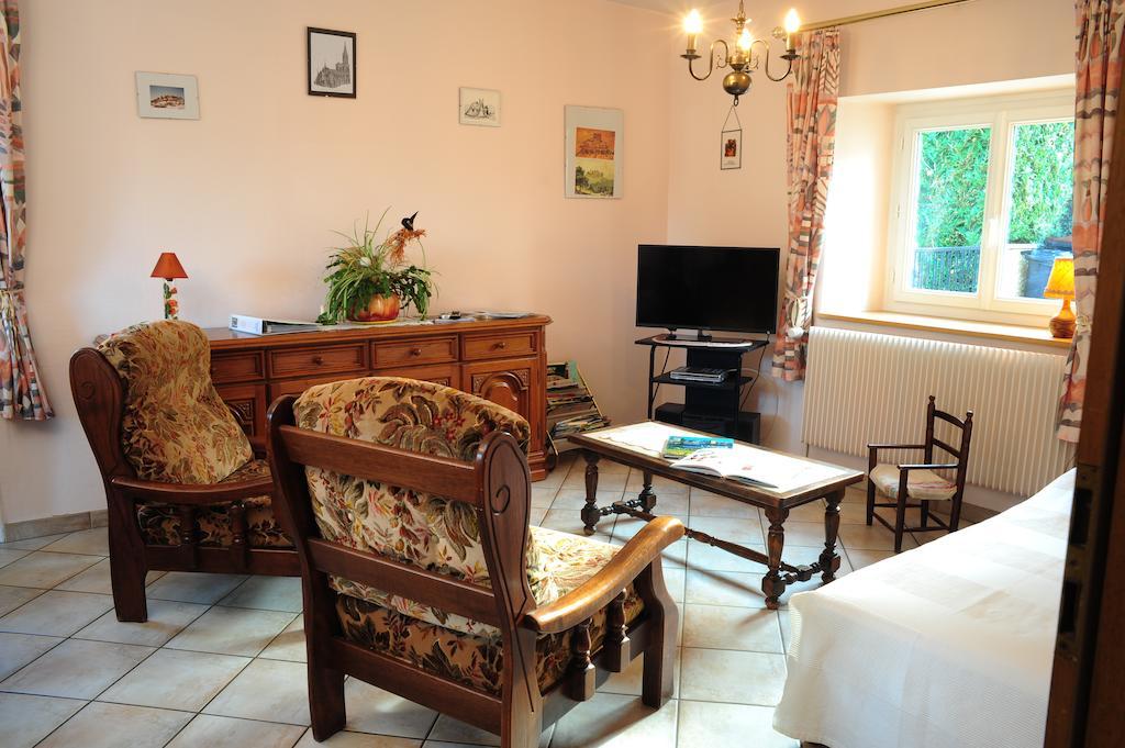 Au Pied Du Chateau Lichtenberg Kamer foto