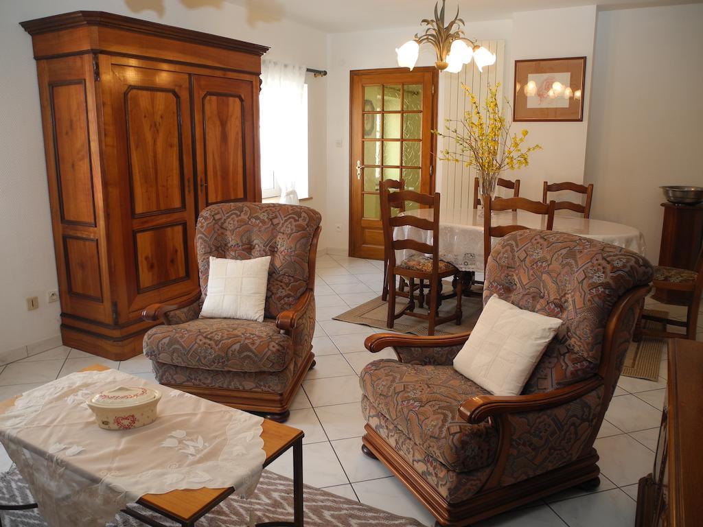 Au Pied Du Chateau Lichtenberg Kamer foto